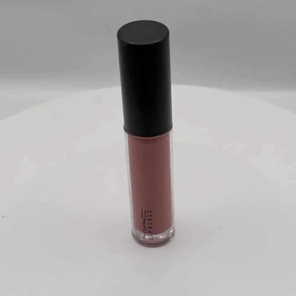 Mac Lipglass Lipgloss Glass Half Full .1 OZ / 3.1 M full size New Discontinued